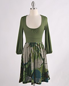 I frequently wear green!